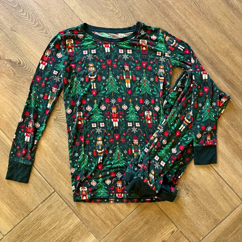 Little sleepies Christmas Pajama set various sizes